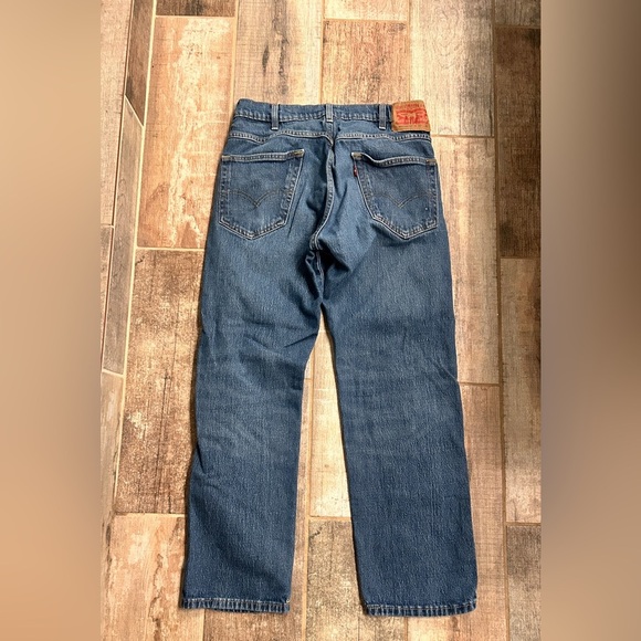 Levis Western Fit Blue Jeans Mens 32 x 30 Medium Denim See Details - Picture 5 of 5